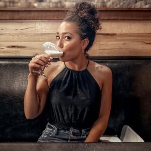 Zara Black Halter Crop Top